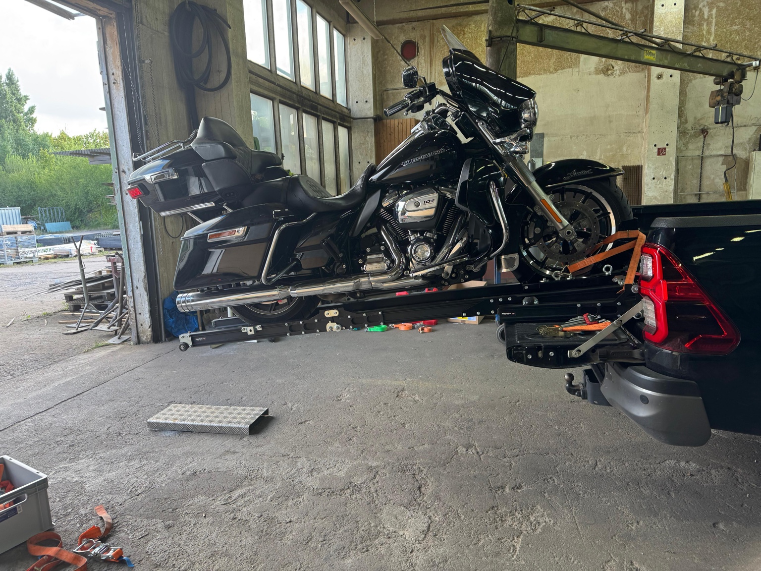 Secure the Motorcycle
